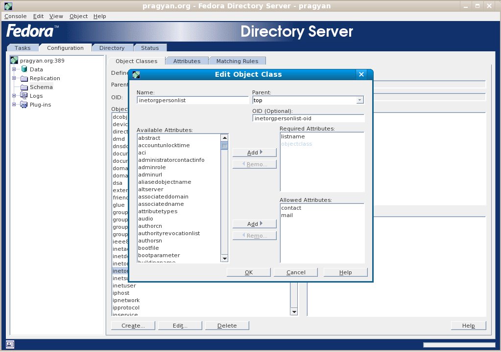 DNS Console Objectclass